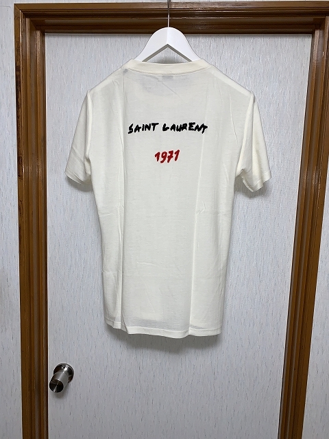 M 新品 SAINT LAURENT 1971 Tシャツ サンローラン_画像1