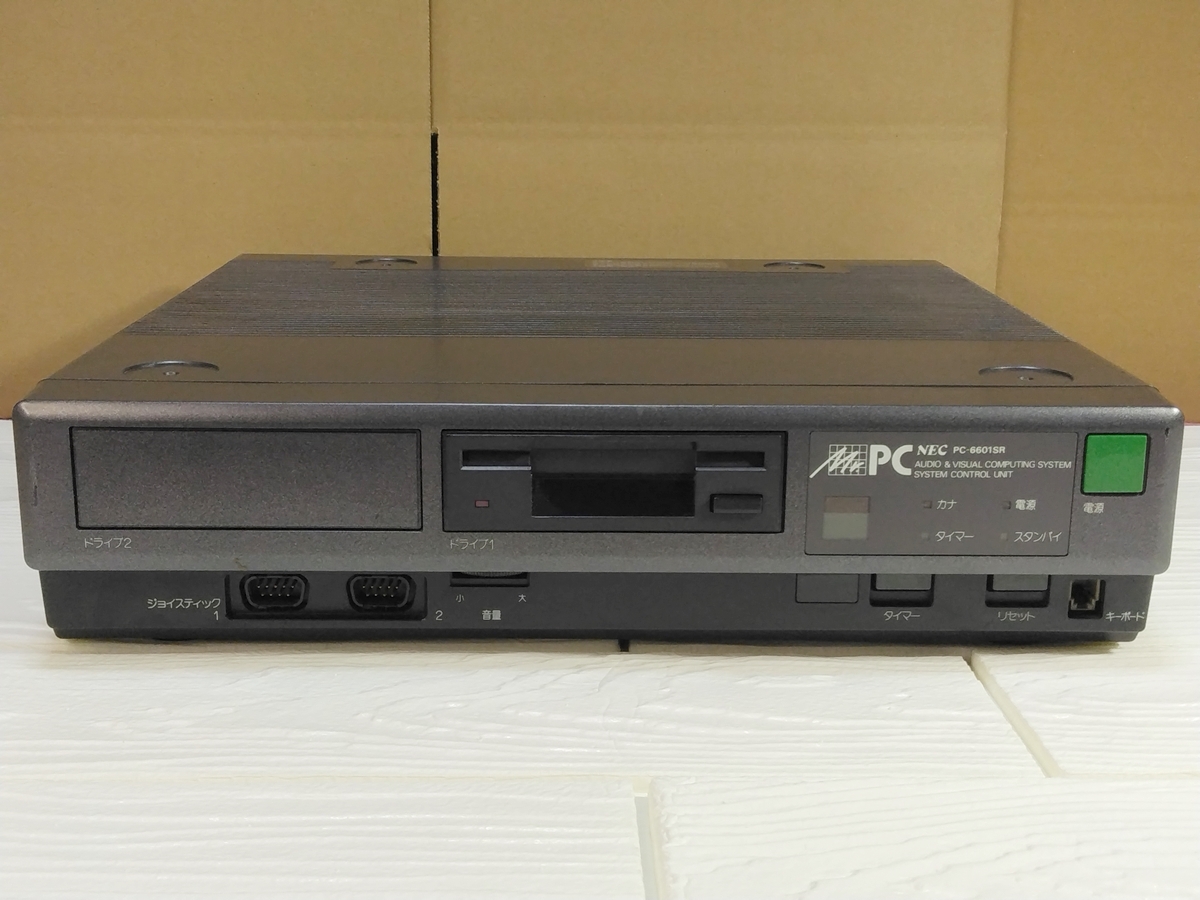  retro PC NEC PC-6601SR металлик черный корпус + клавиатура Mr.PC