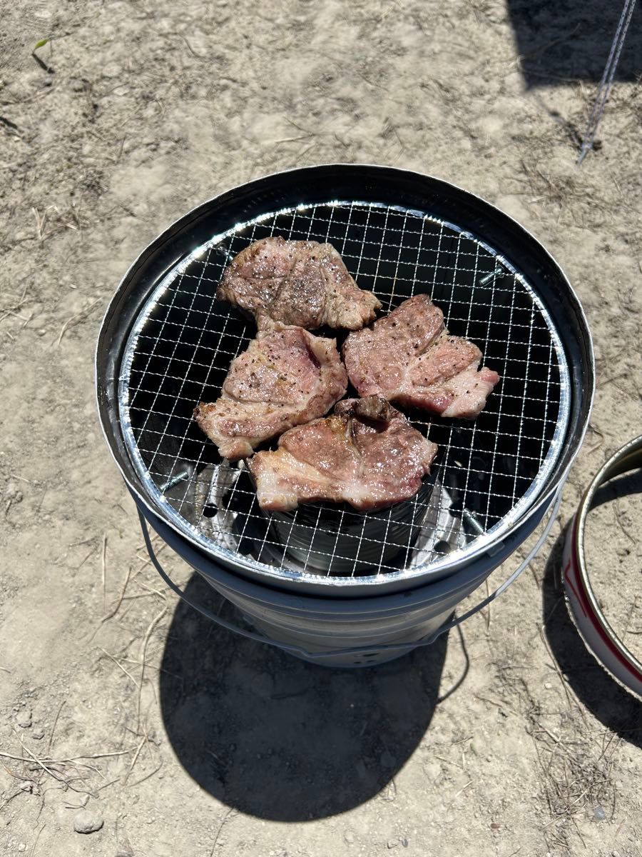 BBQコンロ ペール缶 三重構造二次燃焼 SDGs