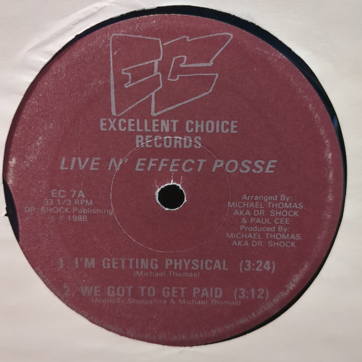 live n’ effect posse /EP us original._画像1