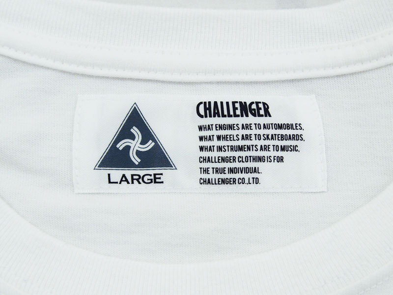 L サイズ CHALLENGER FUSTY WORKS FLOG TEE Tシャツ カエル 蛙 白 ホワイト WHITE チャレンジャー F_画像3