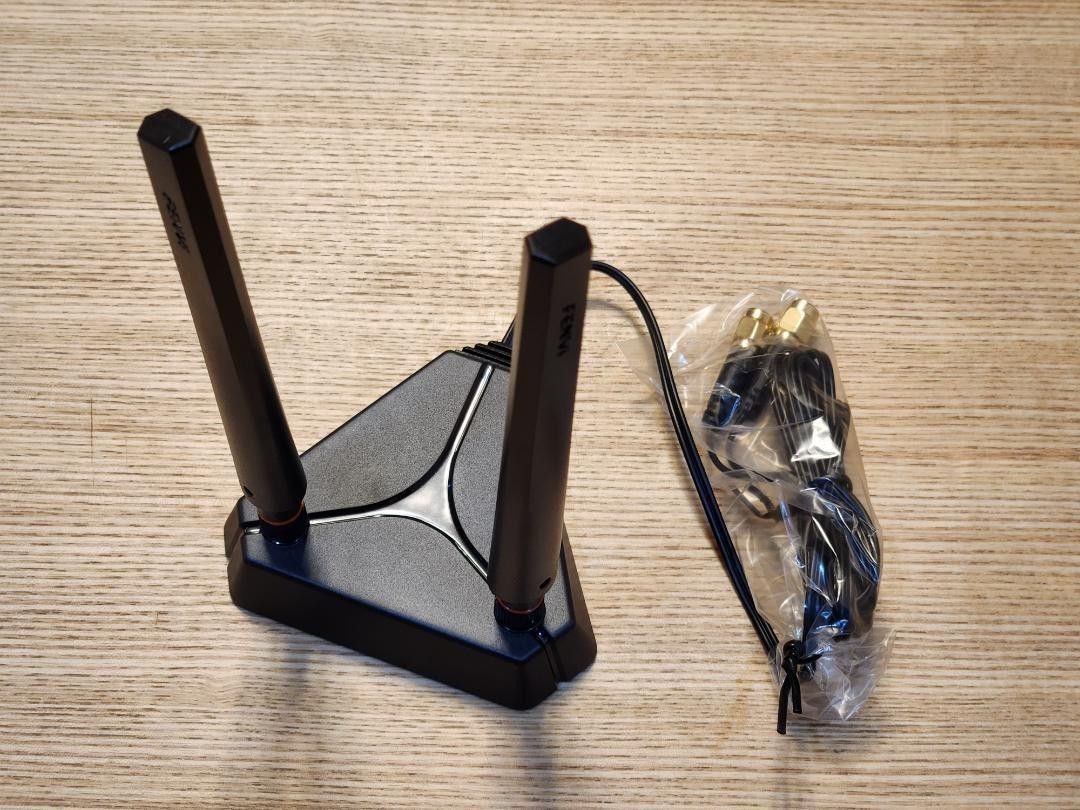 AX210内蔵 WiFi/Bluetooth PCI-E接続キット 延長ケーブル付きアンテナ