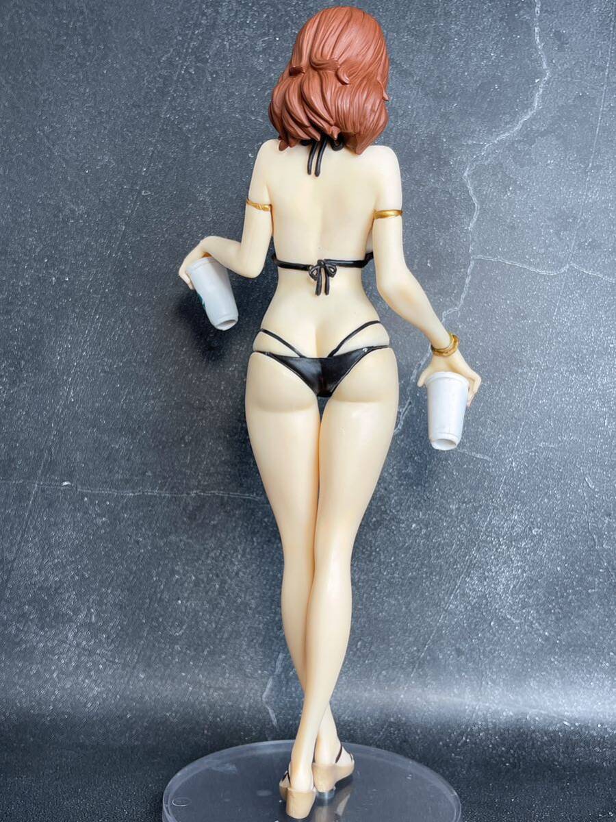 峰不二子 ルパン3世 リペイント キャストオフ フィギュア 1/6 高：26cm custom figure Fujiko Mine “黒水着Ver.”の画像3