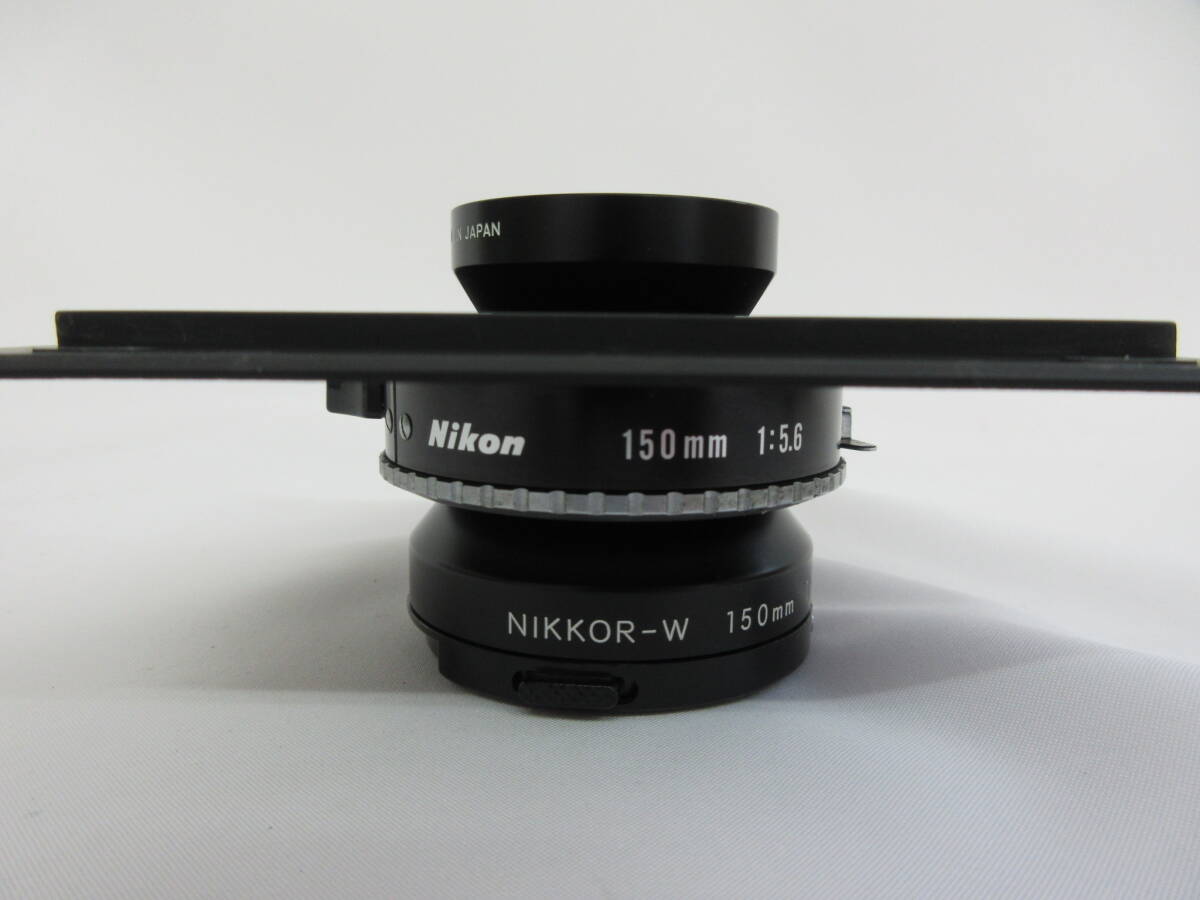 (2-4)【美品・シャッターOK】Nikon/ニコン NIKKOR -W 150㎜ F5.6 720870 大判レンズ ボード付き COPAL O_画像7