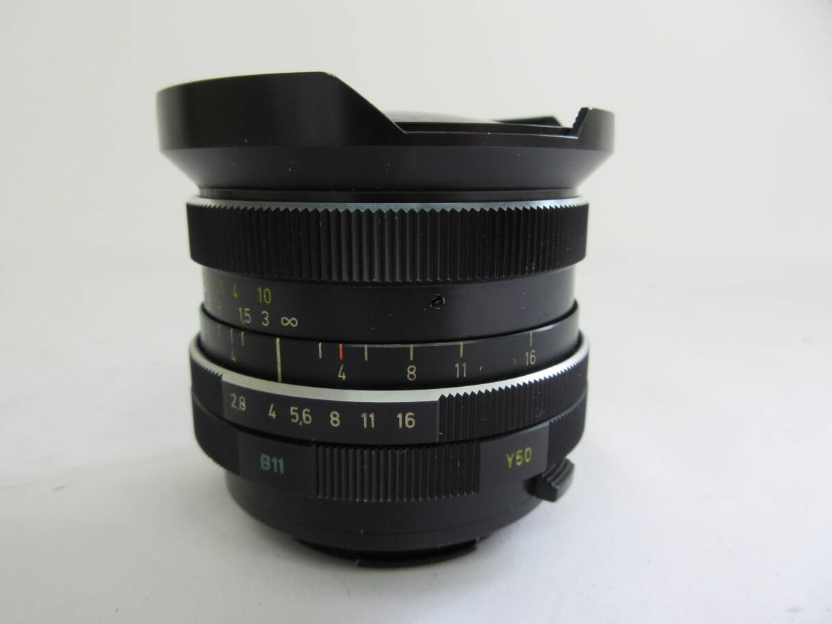 (6-15)[ rare ]Carl Zeiss Carl Zeiss F-Distagon 2.8/16 Fish-Eye fish eye lens HFT 5648909