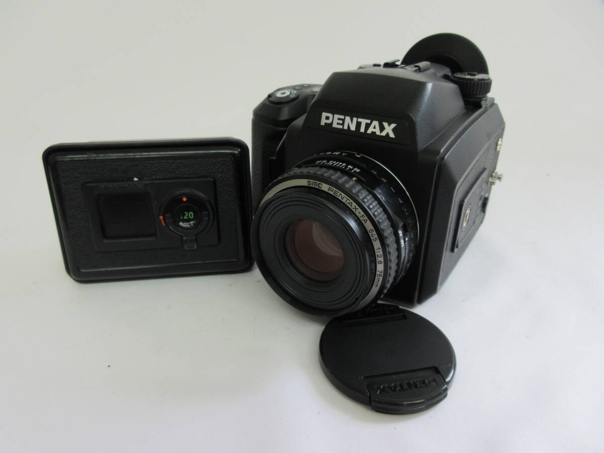 (6-31)PENTAX/ Pentax 645NⅡ 3907323 smc PENTAX-FA 645 75mm F2.8