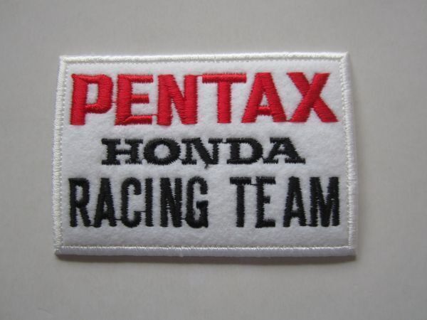 PENTAX HONDA RACING ペンタックス ホンダ レーシング チーム ワッペン/自動車 バイク 企業 レーシング スポンサー Z02_画像3