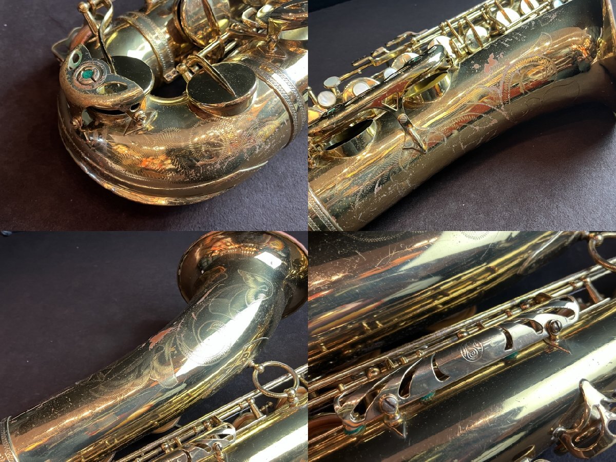 【1円】H.Selmer セルマー MARK VI 8万6千番 テナーサックス フラセルの画像5