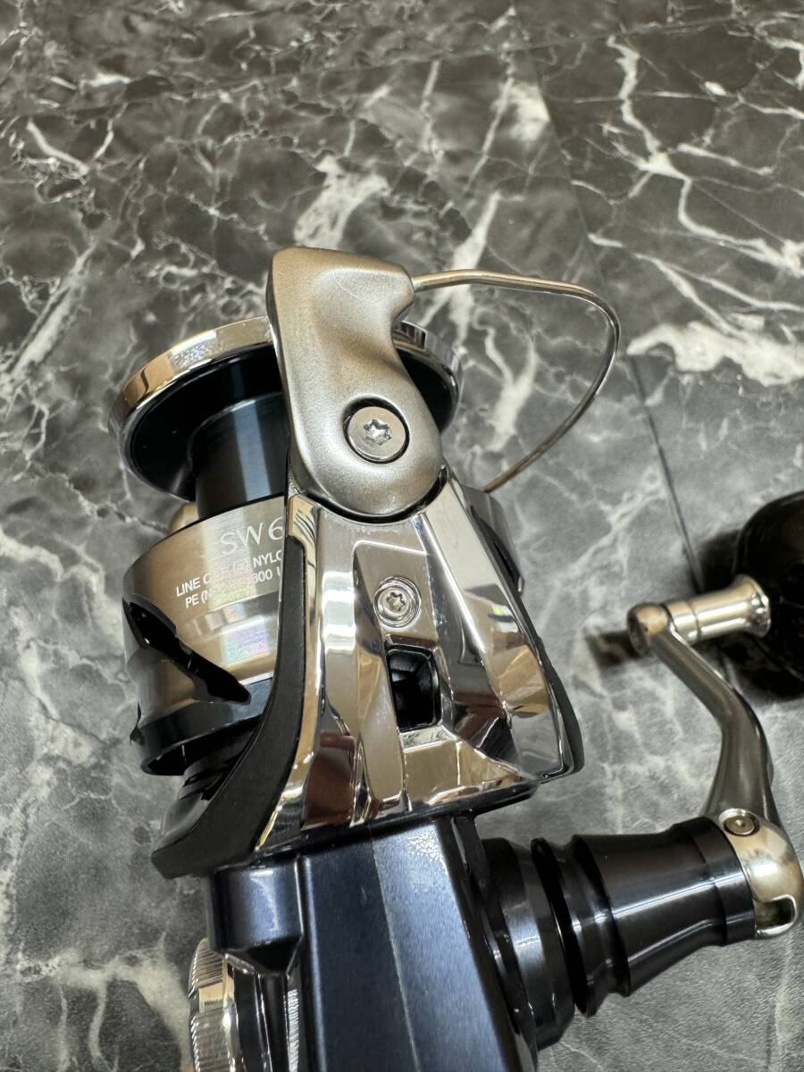 【中古/リール】SHIMANO シマノ 21 TWIN POWER SW 6000HG / スピニングリール の画像6