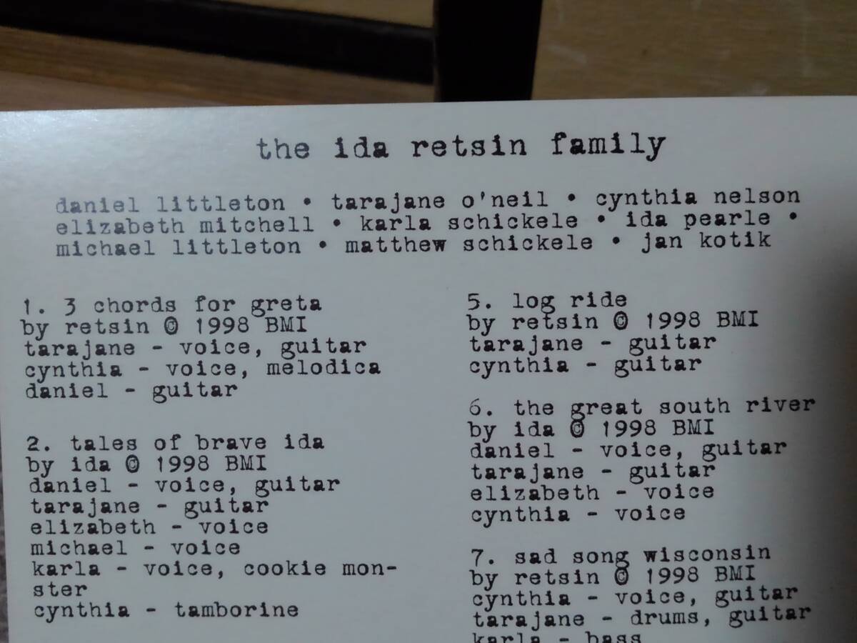 【米インディ/男女Vo】The Ida Retsin Family■Volume One *Idea と Retsin のコラボ _画像2