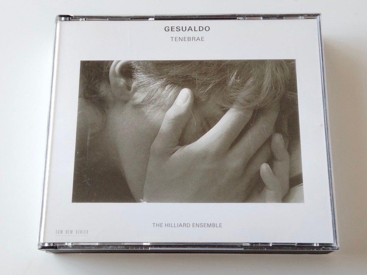 [91 год . запись ]THE HILLIARD ENSEMBLE / GESUALDO / Tenebrae 2CD ECM NEW SERIES ECM1422/23 843 867-2hili ярд * ансамбль, современная музыка 