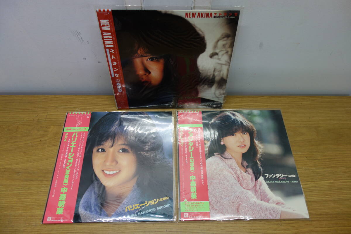 レコード LP アイドル系 23点 まとめ売り 昭和のアイドル 松田聖子 中森明菜 山口百恵 片平なぎさ キャンディーズ 中古 現状品 管理ZI-100_画像4