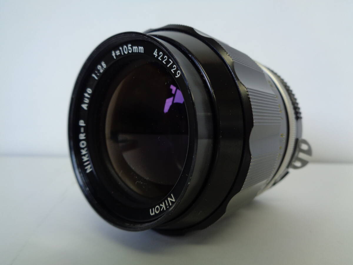 Nikon NIKKOR-P Auto 1：2.5 ｆ＝105mm 422729 カメラレンズ 中古品 管理ZI-LP-2_画像4