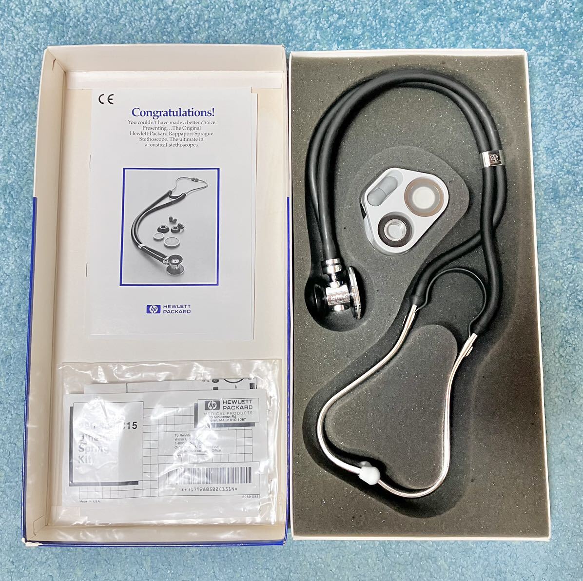 Yahoo!オークション - Hewlett Packard製 聴診器 hp Yahoo!オークション - Hewlett Packard製 聴診器 hp