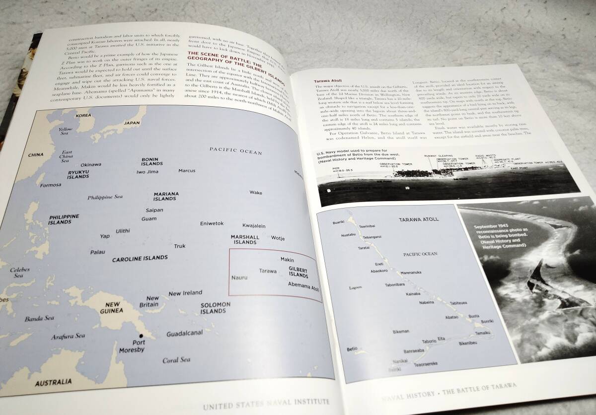 ＜洋書＞タラワの戦い　写真資料集『THE BATTLE OF TARAWA: Naval History Special Edition』第二次世界大戦