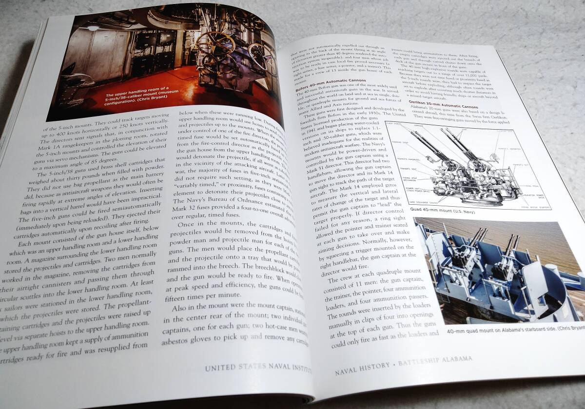 ＜洋書＞戦艦アラバマ　写真資料集『BATTLESHIP ALABAMA: Naval History Special Edition』USSアラバマ、米海軍・サウスダコタ級戦艦