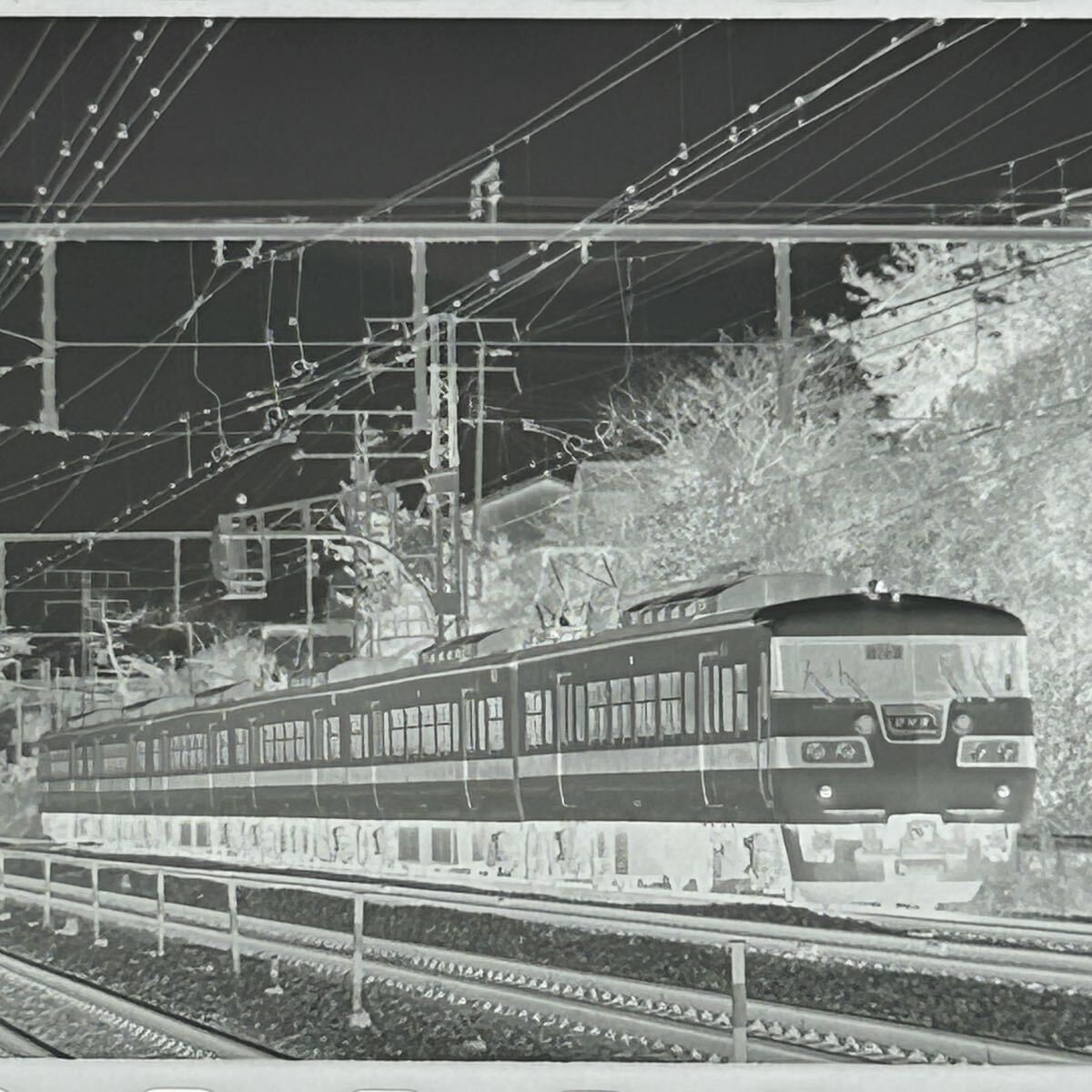 古い鉄道写真 ネガフィルム EF6622 EF651131 川崎重工 EF65135 EF651134 かもしか 長野駅 列車 昭和 電車 （051703_画像9
