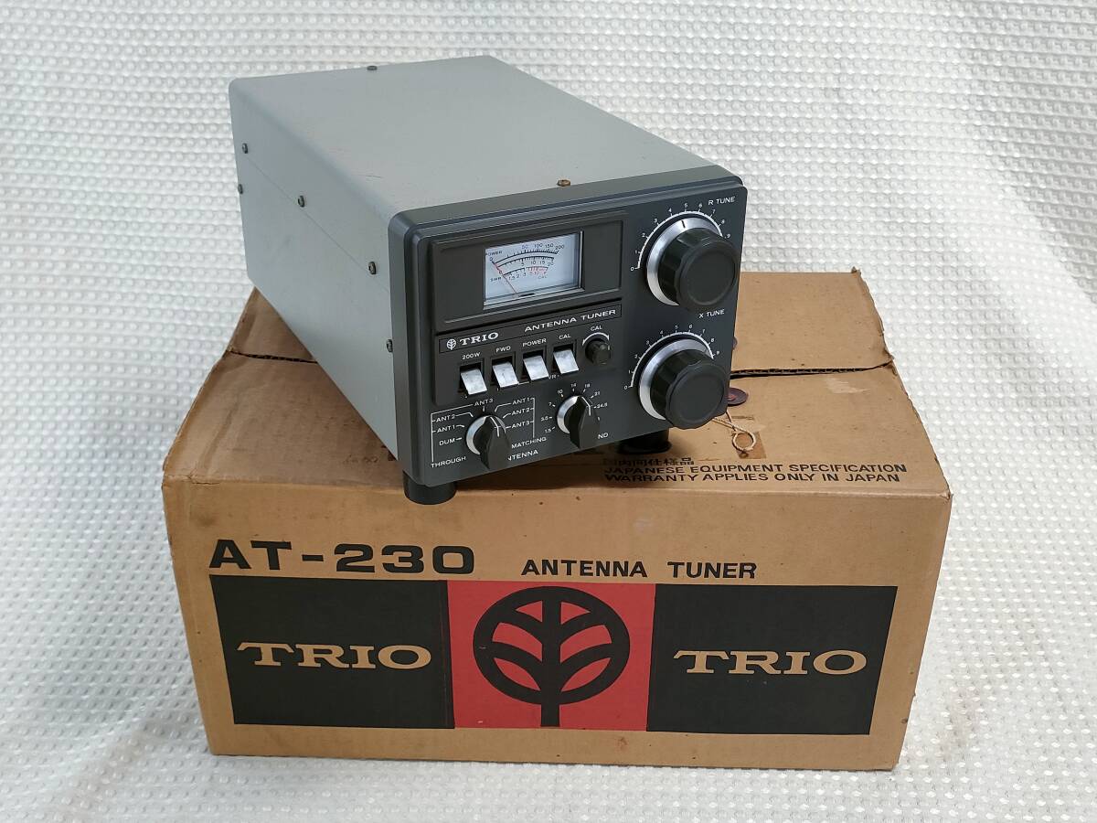 Yahoo!オークション - TRIO AT-230 アンテナチューナー Yahoo!オークション - TRIO AT-230 アンテナチューナー
