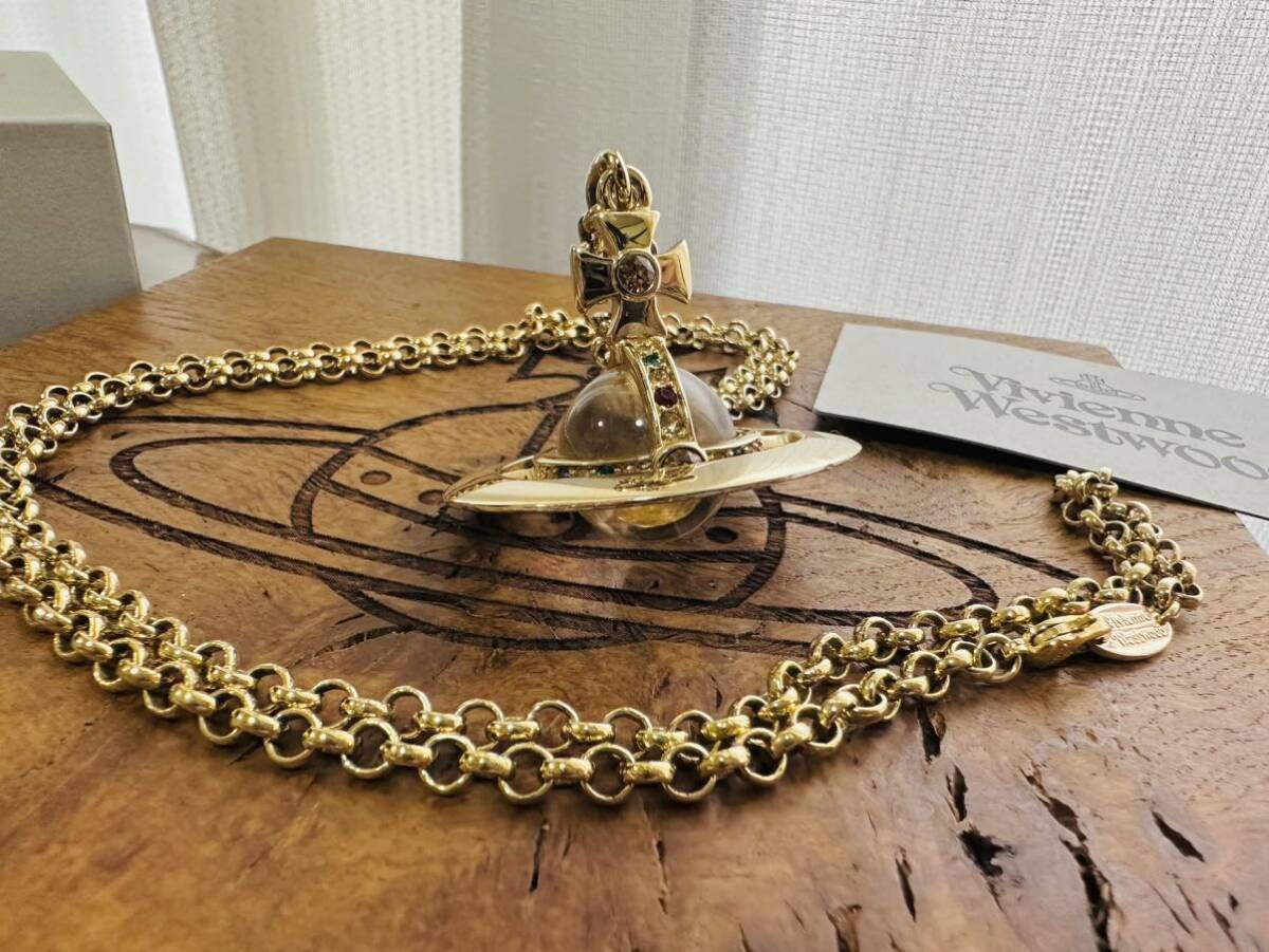お箱付美品/正規品Viviennewestwoodスモールオーブゴールド| お箱付美品/正規品Viviennewestwoodスモールオーブゴールド|
