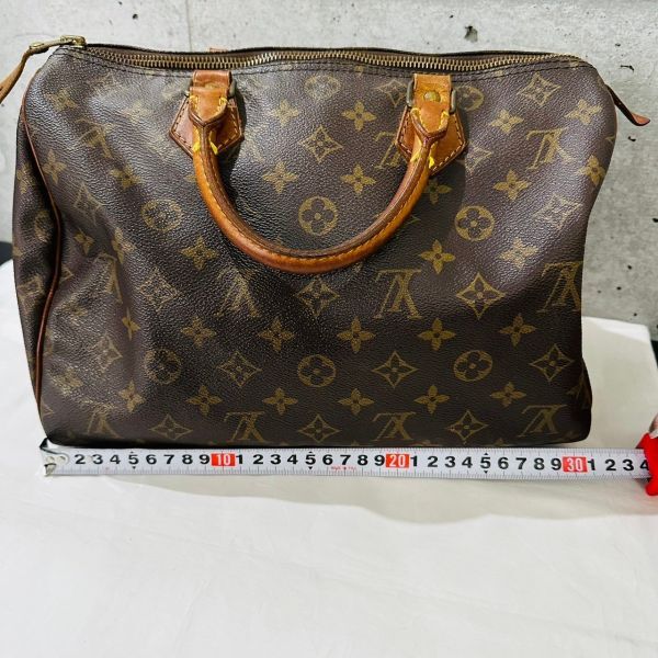 ht3001【100】//LOUIS VUITTON★ルイヴィトン　モノグラム　スピーディ30　ハンドバッグ_画像3