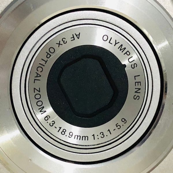 ht3014【60】//OLYMPUS★オリンパス　コンパクトデジタルカメラ　FE-220　6.3-18.9mm　1:3.1-5.9　シルバー_画像3