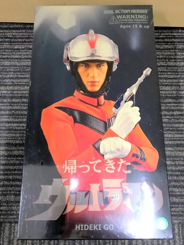 [ нераспечатанный товар ]meti com игрушка REAL ACTION HEROS Return of Ultraman HIDEKI GO. превосходящий . настоящий action герой z1 иен ~ S3339