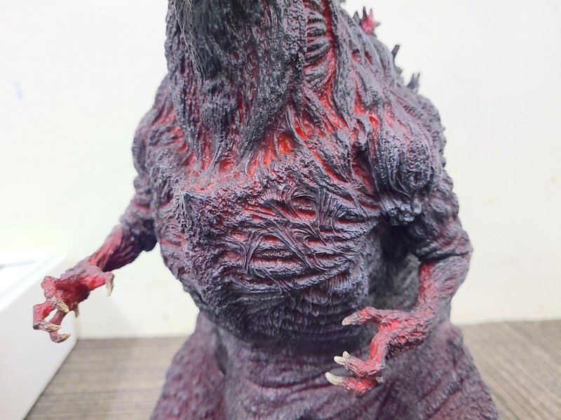 [ вскрыть товар ] Kaiyodo sin* Godzilla no. 4 форма . форма копия фигурка sofvi окраска модель .. превосходящий Akira бамбук ...KAIYODO 1 иен ~ Y7039+