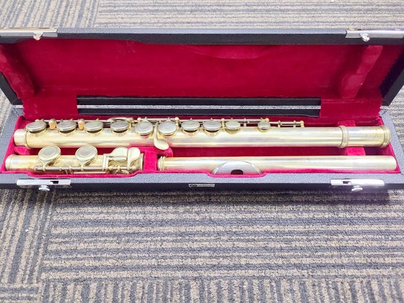 MURAMATSU FLUTE Model160m лама tsu флейта флейта с футляром 1 иен ~ Y7040