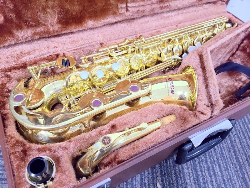 YAMAHA YAS-32 alto saxophone Yamaha case attaching 1 jpy ~ Y7080