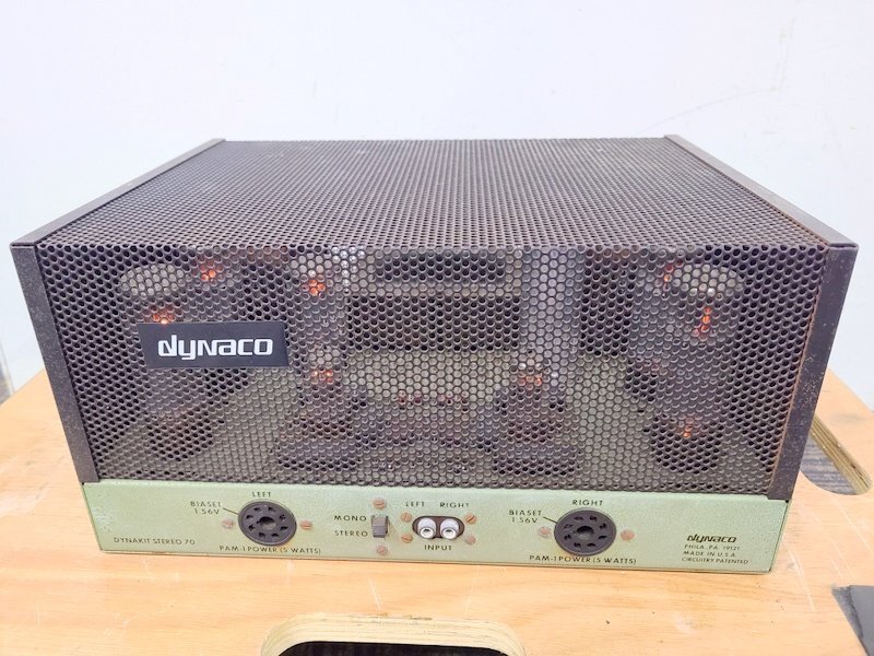 Dynaco STEREO70 管球式パワーアンプ 真空管 ダイナコ 1円～　Y7088_画像2