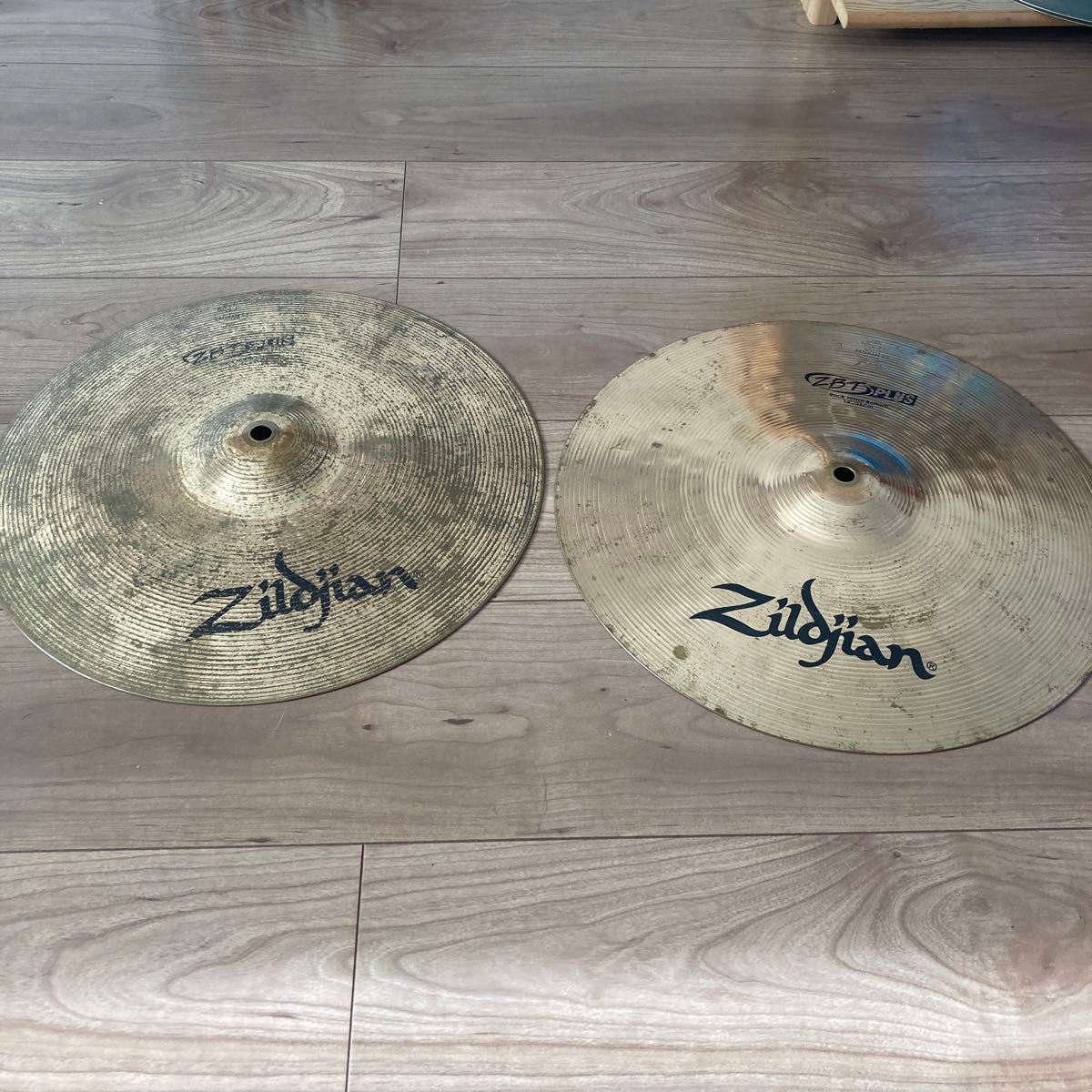 Zildjian ROCKハイハット シンバルペア　ZBT PLUS