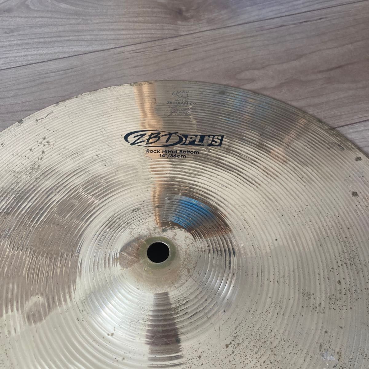 Zildjian ROCKハイハット シンバルペア　ZBT PLUS