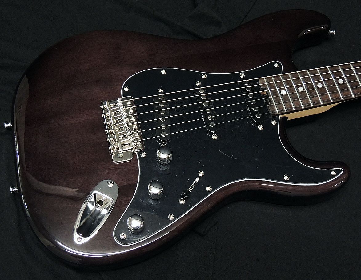 SCHECTER OL-ST-22-MH STBK R シェクター ストラトタイプ マホガニーボディ エレキギター シースルー ブラック_画像3