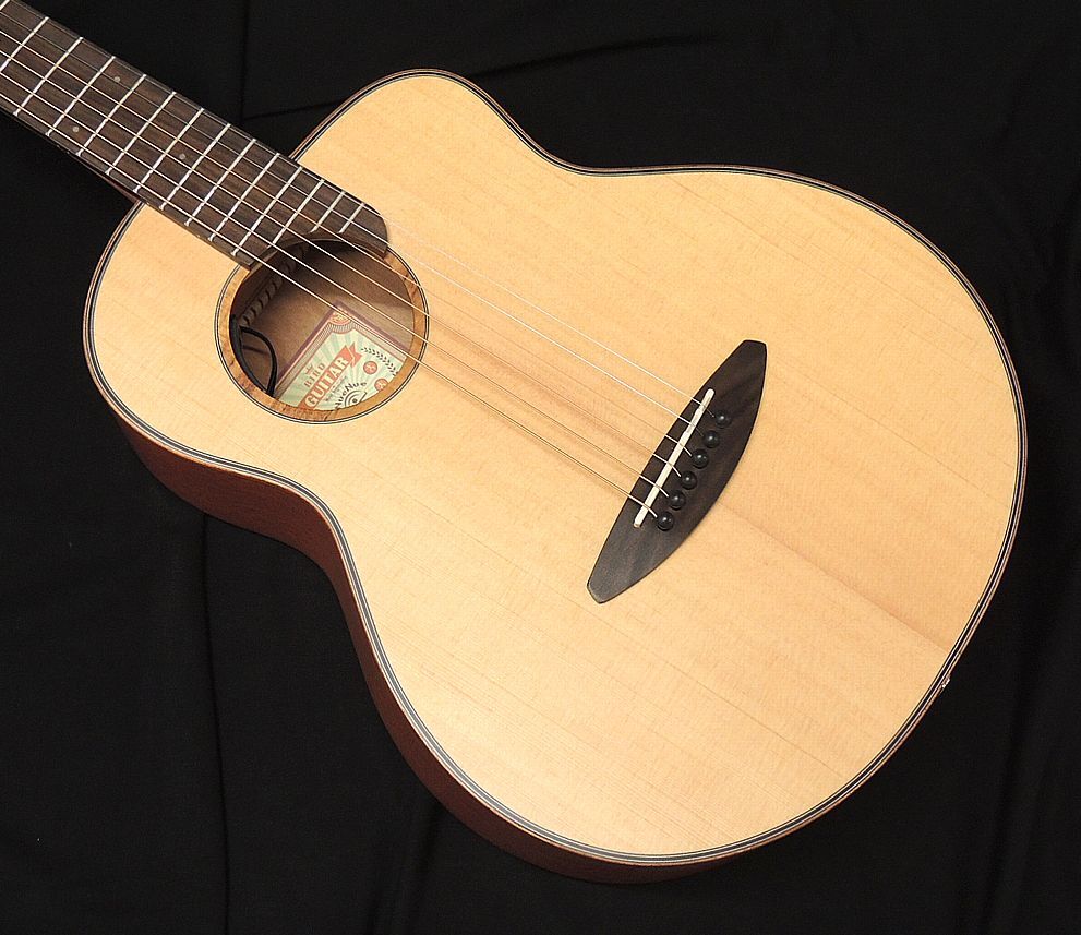 aNueNue Bird Guitar aNN-M10E Solid Sitka Spruce Top スプルース単板トップ アヌエヌエ アコースティックギター エレアコ ミニギター_画像2