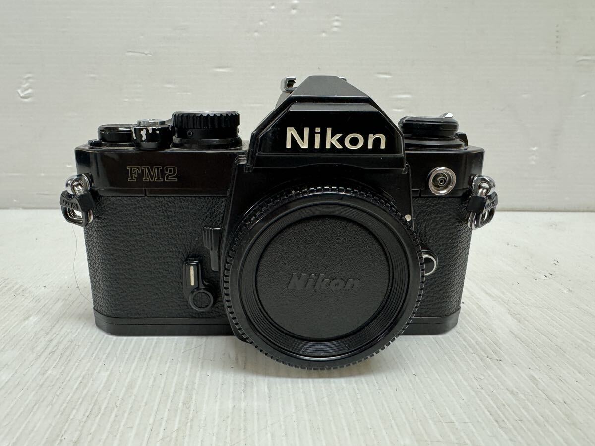Nikon ニコン FM2 フィルムカメラ NIKKORレンズ2個セット の画像5