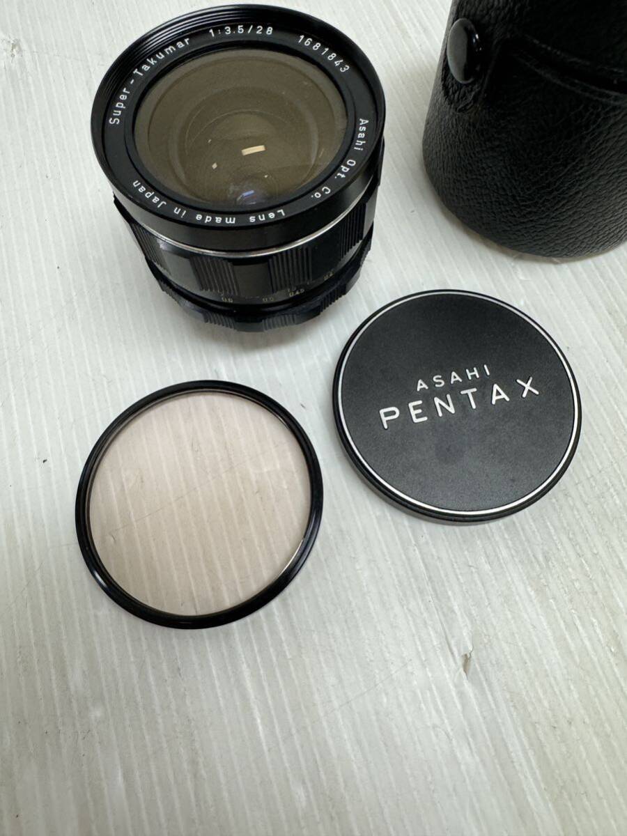 ペンタックス PENTAX Super-Takumar 28mm f3.5 MFレンズ 単焦点　カメラレンズ _画像3