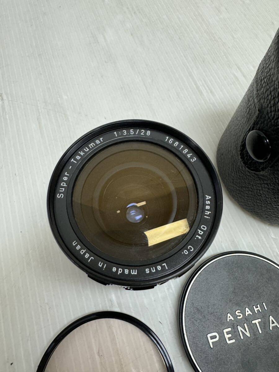 ペンタックス PENTAX Super-Takumar 28mm f3.5 MFレンズ 単焦点　カメラレンズ _画像2