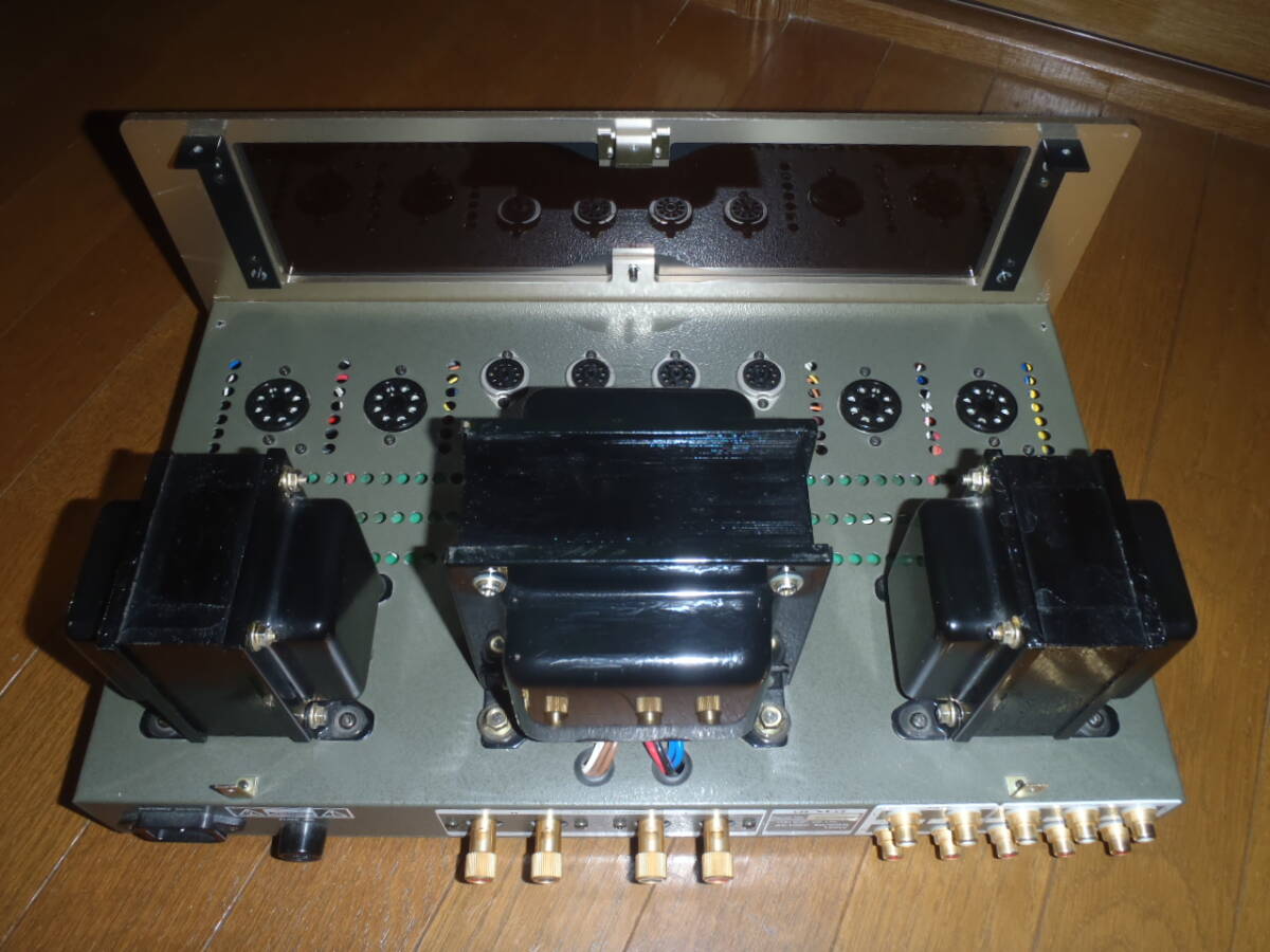  tube lamp type pre-main amplifier *TOKYO SOUND Valve300~ Tokyo sound!REXER! electrification verification settled! however, vacuum tube less therefore operation not yet verification 