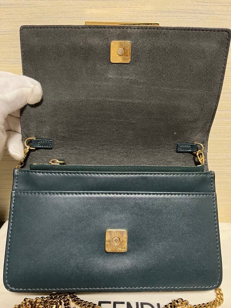 FENDI フェンディ マルチスタッズ チェーンウォレット FENDI フェンディ マルチスタッズ チェーンウォレット