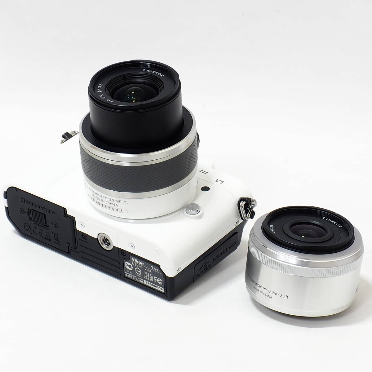 Nikon 1 V1 NIKKOR 10-30mm F3.5-5.6 VR 18.5mm F1.8 White Silver 1インチ ニコン CXフォーマット EVF搭載 撮影テスト確認 良好 EN-EL15_画像7