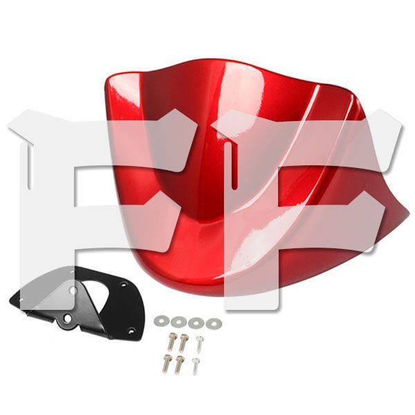 送料無料.. ハーレー ダイナ FXD FXDB 2006-2018 フロント スポイラー チン フェアリング カウル カバー Brilliant Red HL-BH02 新品_画像1