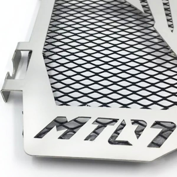 送料無料.. ヤマハ YAMAHA MT07 FZ-07 2014-2022 ラジエーター グリル カバー 保護 オートバイ RADIATOR GUARD ブラック 1枚 MT07-A_画像4