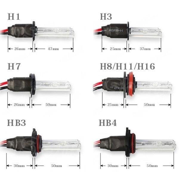 送料無料.. HB3 10000K 35W・55W兼用 バルブ バーナー HID 高品質 高輝度 2個 HID-HB3 新品_画像3