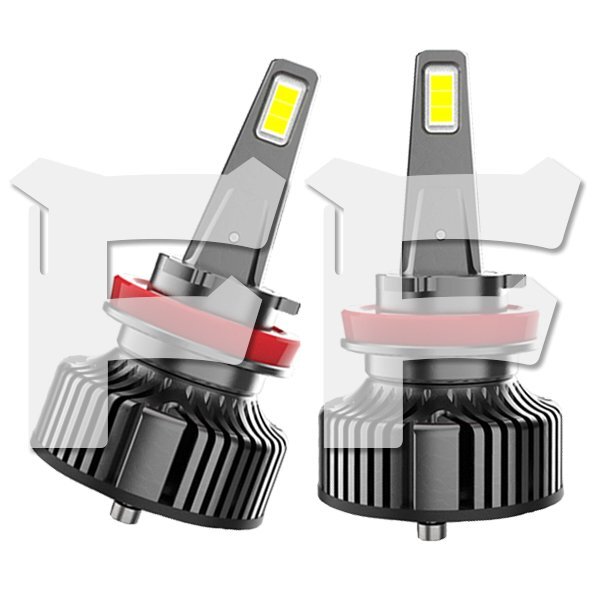 H1 LED ヘッドライト フォグランプ 9000LM 45W 新車検対応 LMPチップ 6500K ホワイト HIDからLED化 高品質 V13-H1 2個_画像1