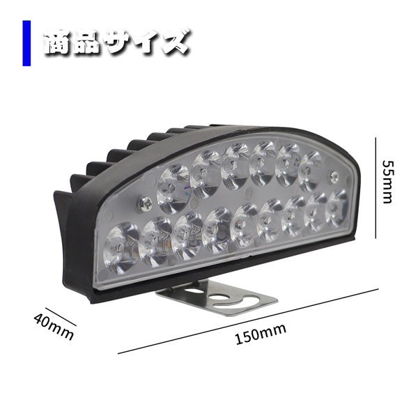 多用途 4モードタイプ 緊急ストロボライト LED ストロボ ライト 作業灯 警告灯 LED 警告ストロボライト 12V MT15Z 4個 新品_画像6