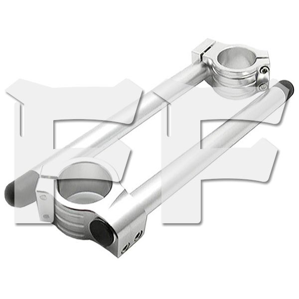 32mm オートバイ ハンドルバー フォーク クリップオン メッキ CNC アルミ合金 ホンダ スズキ ヤマハ カワサキ.. HandleBar-Z32 新品_画像1