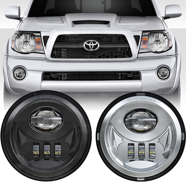 送料無料.. For Toyota Tacoma Solara Sequoia Tundra Fog Light ホワイト 4x4 LED フォグランプ アップグレード DOT認定品 MS-TM0511 新品_画像8