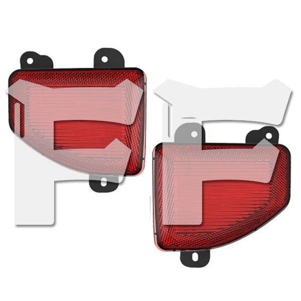 送料無料.. Jeep Wrangler JL ラングラー 2018-2022年式 サイドマーカーランプ ブレーキライト LED テールライト レッド MS-JLRBB01 新品_画像1