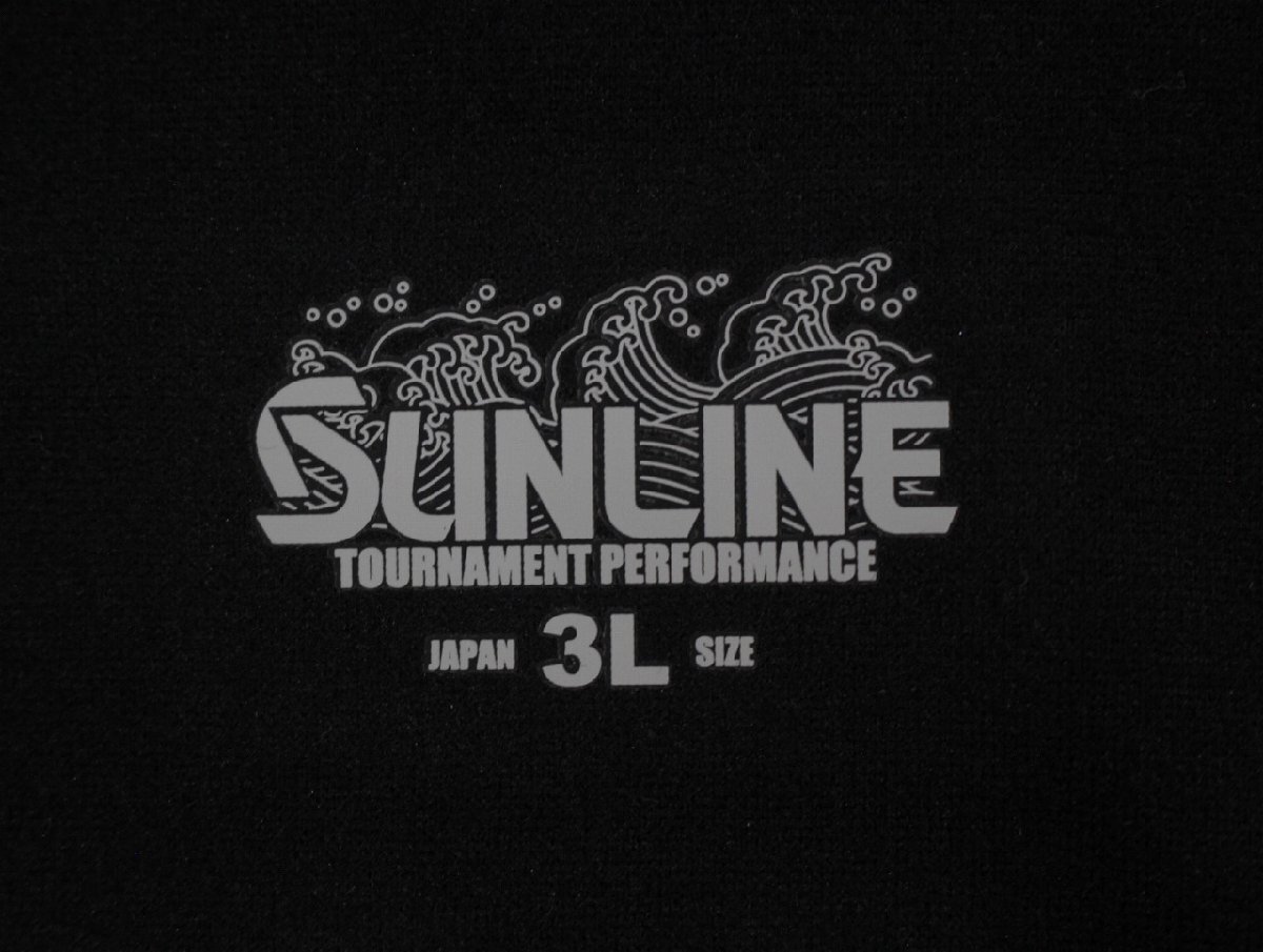 ! Sunline Zip выше рубашка SUW-5575HT 3L размер [ не использовался ]!