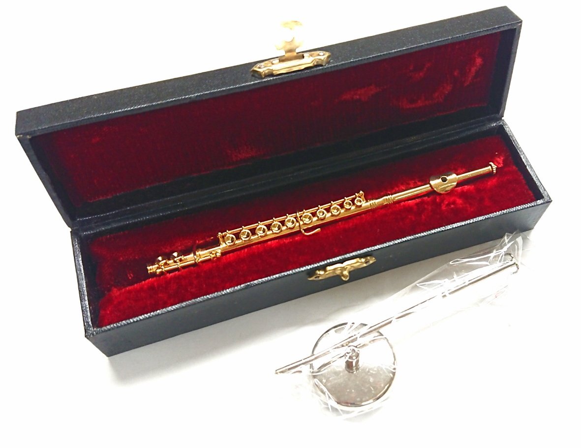 *[ doll for ] miniature musical instruments flute 1/6 size (14cm) miniature doll for small articles doll 